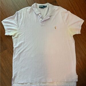 Ralph Lauren Purple Polo Shirt Classic Style